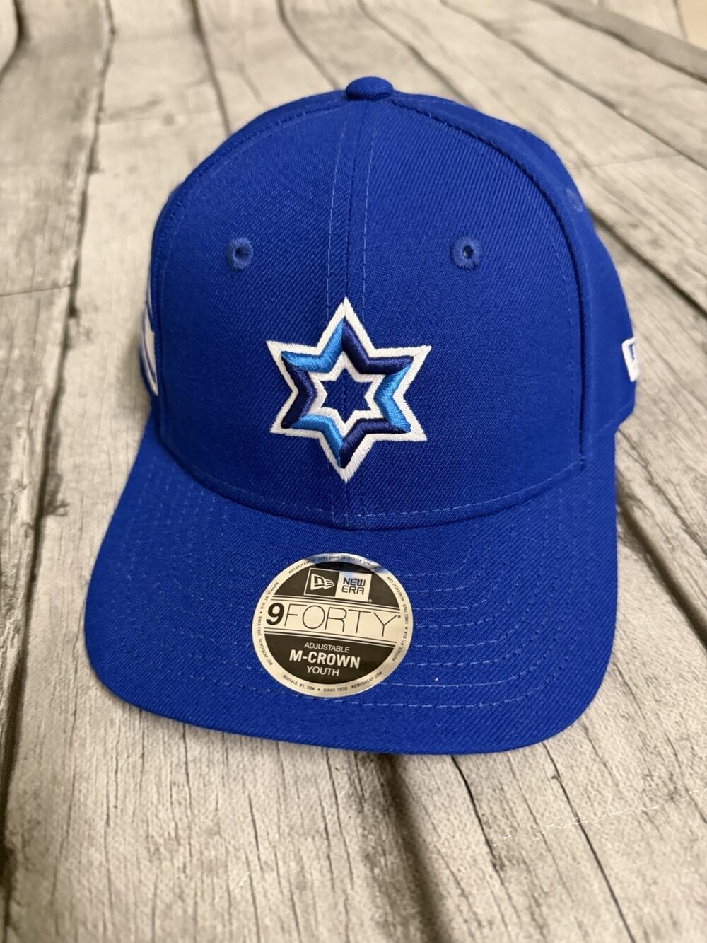 New Era Youth 9Forty Israel 2026 World Baseball Classic Adjustable Hat